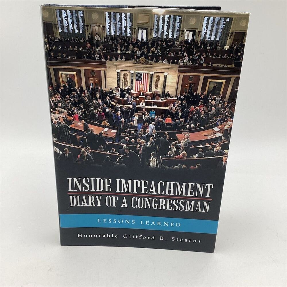Inside Impeachment by Clifford B. Stearns Paperback History Politics Book